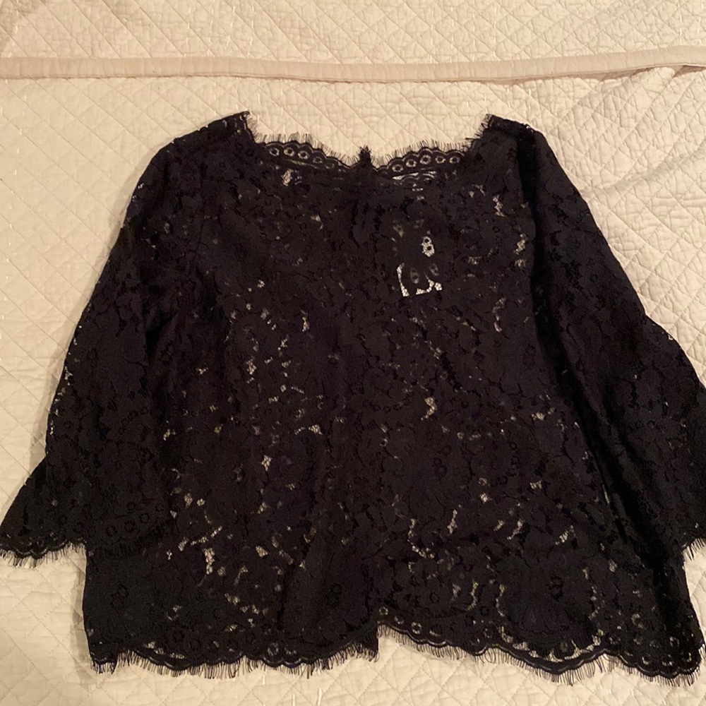 Black lace Joie too.